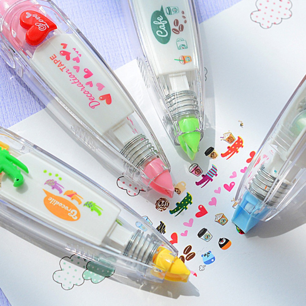 Cute Kawaii Decorative  Correc - Correction Tape Roller 评论和价格