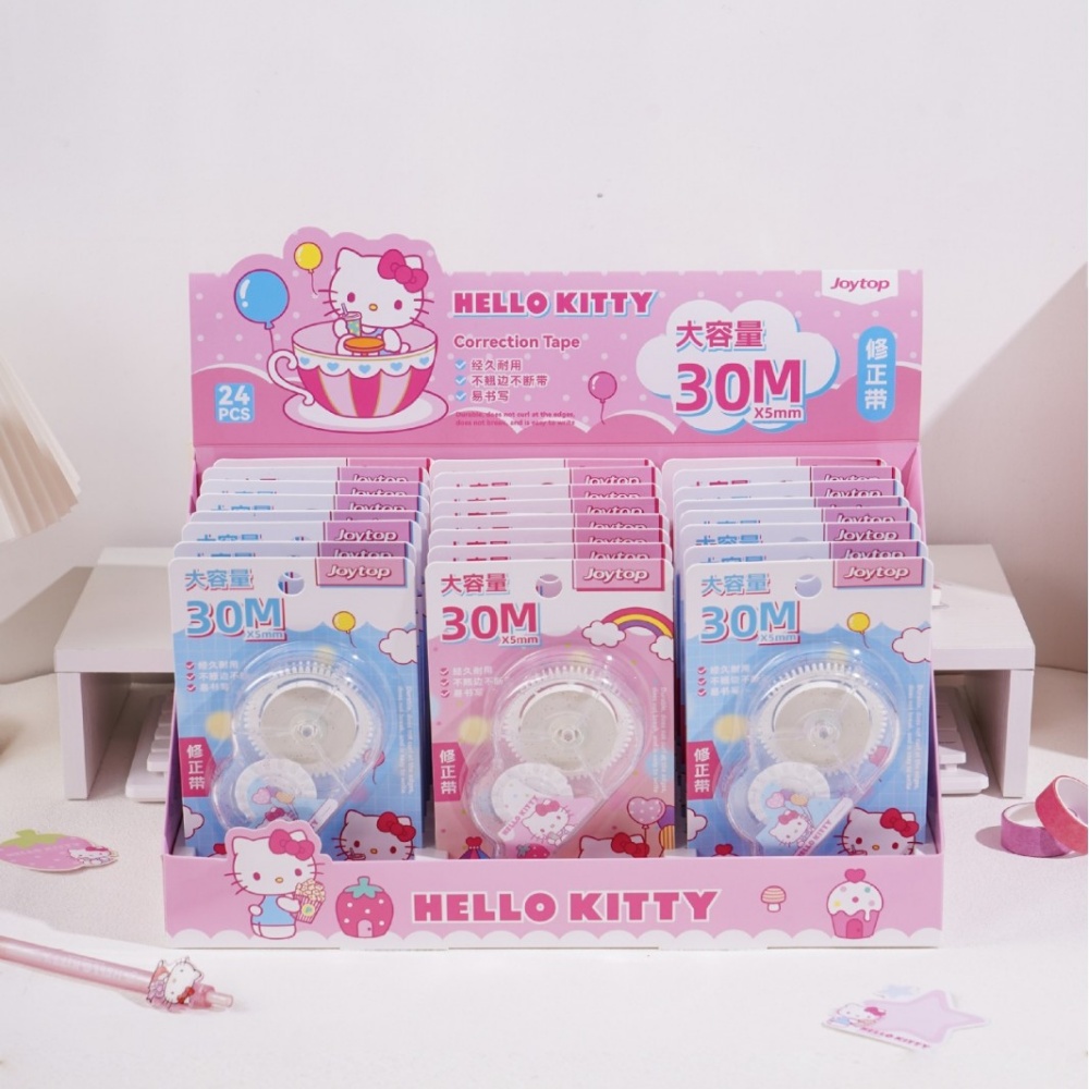 Genuine Hello Kitty Correction - Correction Tape Roller 评论和价格